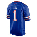 B.Bills Number #1 Dad Royal HeidiMiller Game Jersey