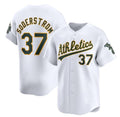Oakland Athletics #37 Tyler Soderstrom White HeidiMiller Home Limited Stitched Jersey