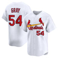St. Louis Cardinals #54 Sonny Gray White HeidiMiller Home Limited Player Jersey