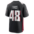 A.Falcons #48 Bralen Trice Black HeidiMiller Team Game Jersey