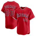 Custom Los Angeles Angels Red HeidiMiller Alternate Limited Jersey