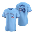 Toronto Blue Jays #90 Adam Cimber Powder Blue HeidiMiller Alternate Flex Base Player Jersey