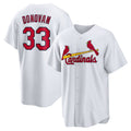 St. Louis Cardinals #33 Brendan Donovan White HeidiMiller Home Replica Jersey