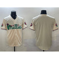 Philadelphia Phillies Blank Cream HeidiMiller Phanatic Limited Stitched Jersey