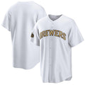 Milwaukee Brewers Blank White HeidiMiller 2022 All-Star Cool Base Stitched Jersey