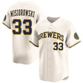 Milwaukee Brewers #33 Jacob Misiorowski Cream HeidiMiller 2025 Limited Stitched Jersey