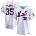 New York Mets #35 Adrian Houser White HeidiMiller 2024 Home Limited Stitched Jersey