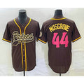 San Diego Padres #44 Joe Musgrove Brown HeidiMiller NEW 2023 City Connect Cool Base Stitched Jersey 2