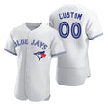 Custom Toronto Blue Jays White HeidiMiller 2020 Stitched Flex Base Jersey