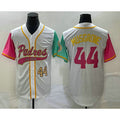 San Diego Padres #44 Joe Musgrove Number White HeidiMiller NEW 2023 City Connect Cool Base Stitched Jersey