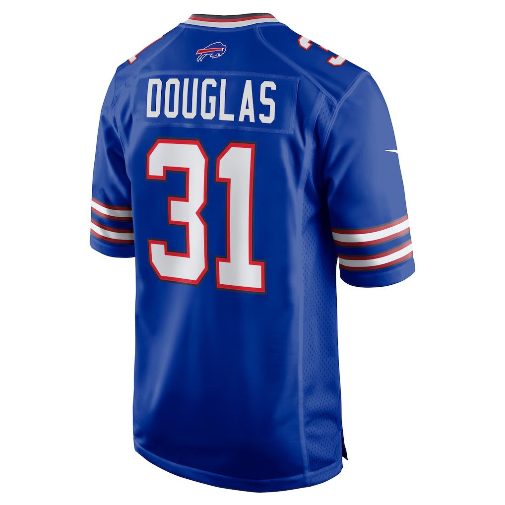 B.Bills #31 Rasul Douglas Royal HeidiMiller Game Jersey