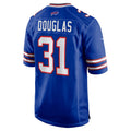 B.Bills #31 Rasul Douglas Royal HeidiMiller Game Jersey