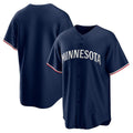 Minnesota Twins Navy HeidiMiller Alternate Replica Team Logo Jersey