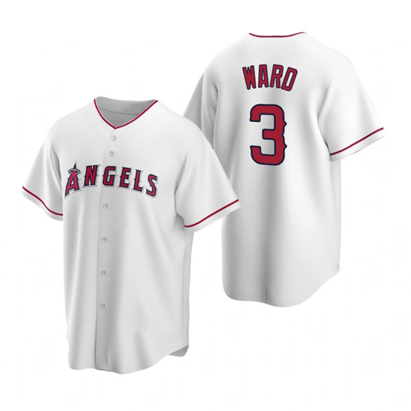Los Angeles Angels #3 Waylor Ward White HeidiMiller Cool Base Stitched Jersey