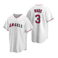 Los Angeles Angels #3 Waylor Ward White HeidiMiller Cool Base Stitched Jersey