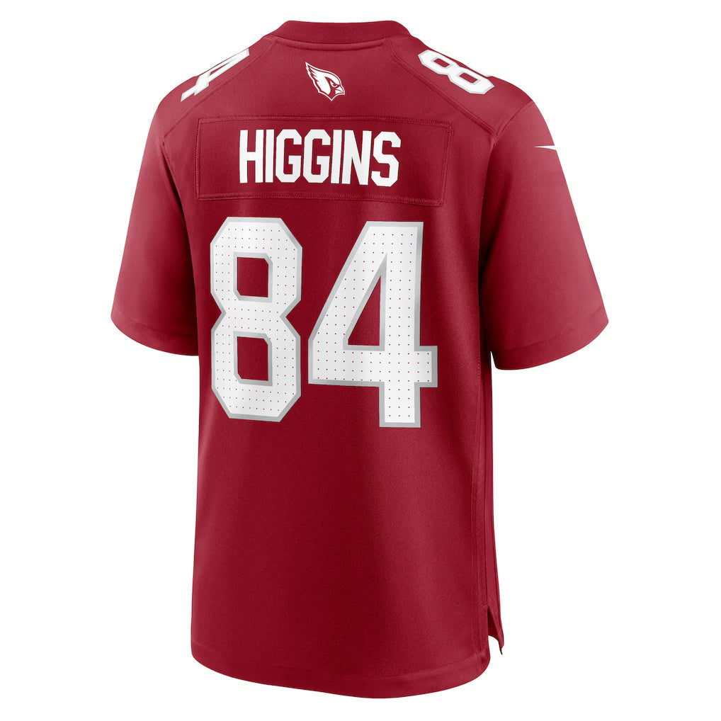 A.Cardinals #84 Elijah Higgins Cardinal HeidiMiller Team Game Jersey