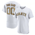 Custom San Francisco Giants Active Player White HeidiMiller 2022 All-Star Flex Base Stitched Jersey