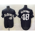 New York Yankees #48 Paul Goldschmidt Black HeidiMiller 'Gothic Legacy Edition' Vapor Premier Limited Stitched Jersey