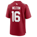 A.Cardinals #16 Max Melton Cardinal HeidiMiller Team Game Jersey