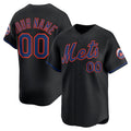 Custom New York Mets Black HeidiMiller Alternate Limited Jersey