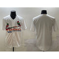St. Louis Cardinals Blank White HeidiMiller Cool Base Stitched Jersey