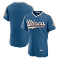 Milwaukee Brewers Mineral Blue HeidiMiller 2026 City Connect Authentic Jersey