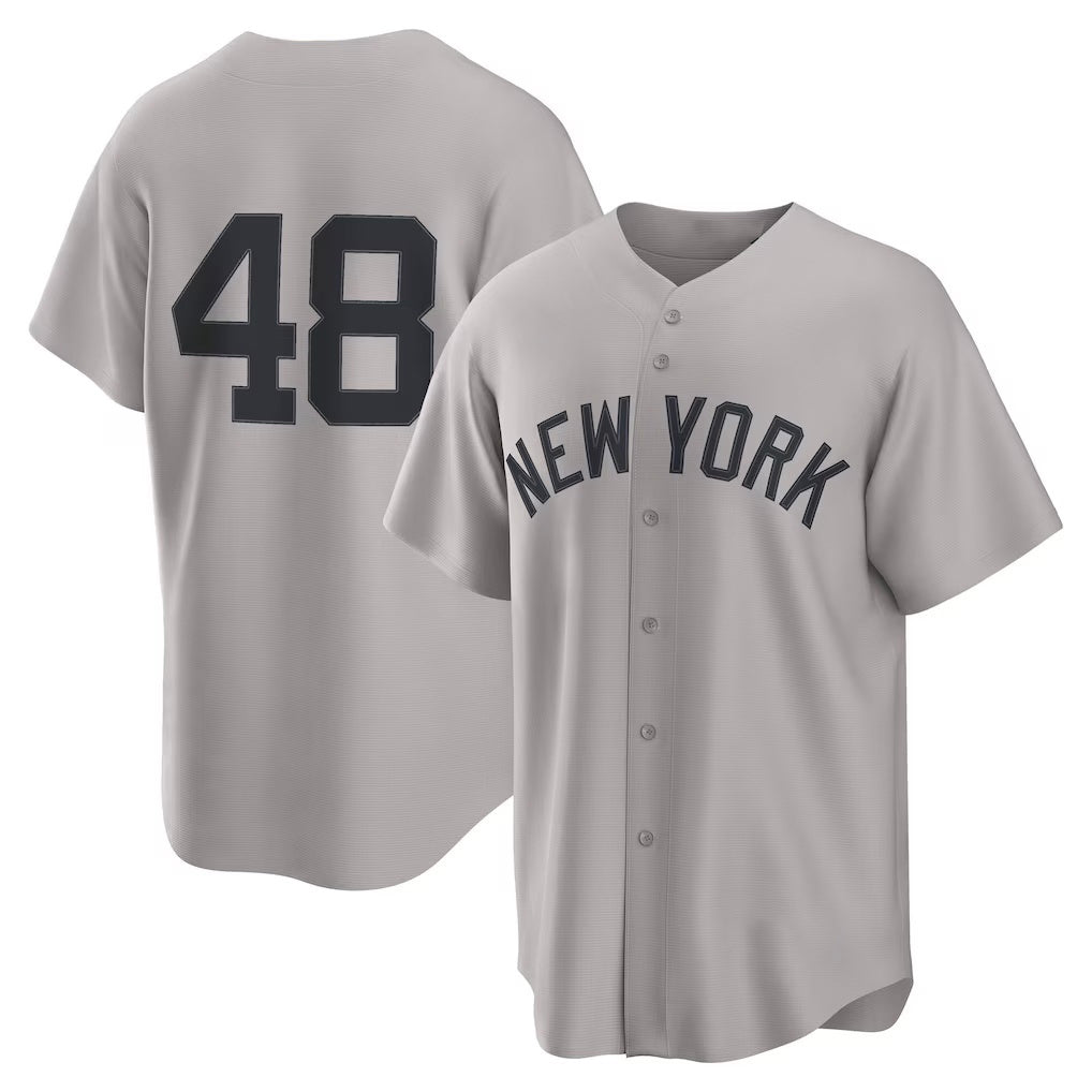 New York Yankees #48 Paul Goldschmidt Gray HeidiMiller Road Replica Jersey