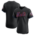 New York Mets Black HeidiMiller Alternate Elite Jersey