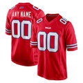 Custom B.Bills Red HeidiMiller Alternate Game Jersey
