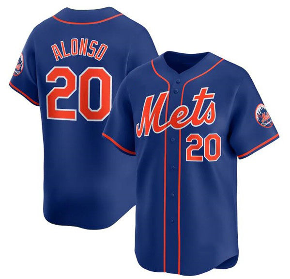 New York Mets #20 Pete Alonso Royal HeidiMiller 2024 Alternate Limited Stitched Jersey