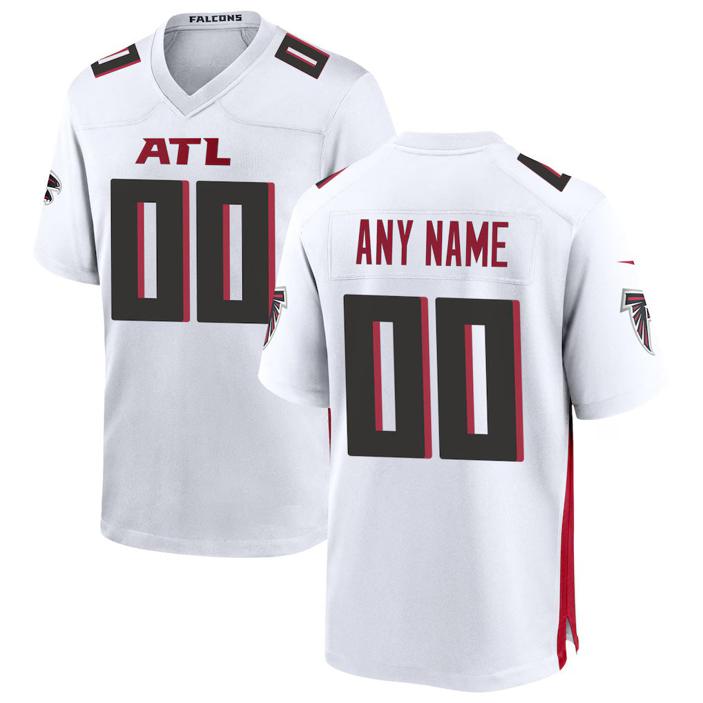 Custom A.Falcons White HeidiMiller Game Jersey
