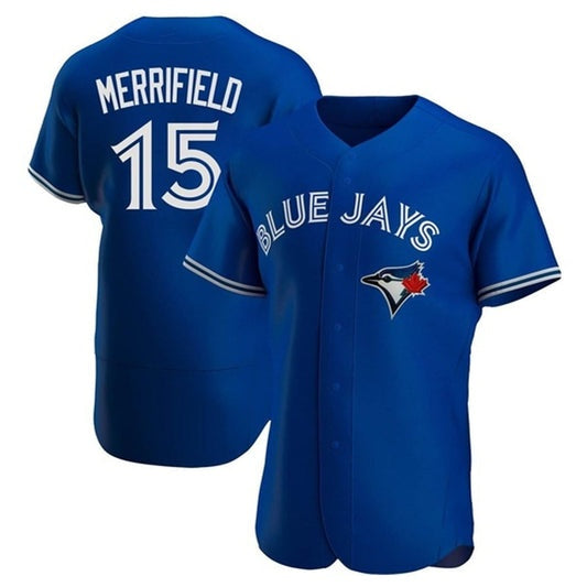 Toronto Blue Jays #15 Whit Merrifield Royal HeidiMiller Flex Base Stitched Jersey