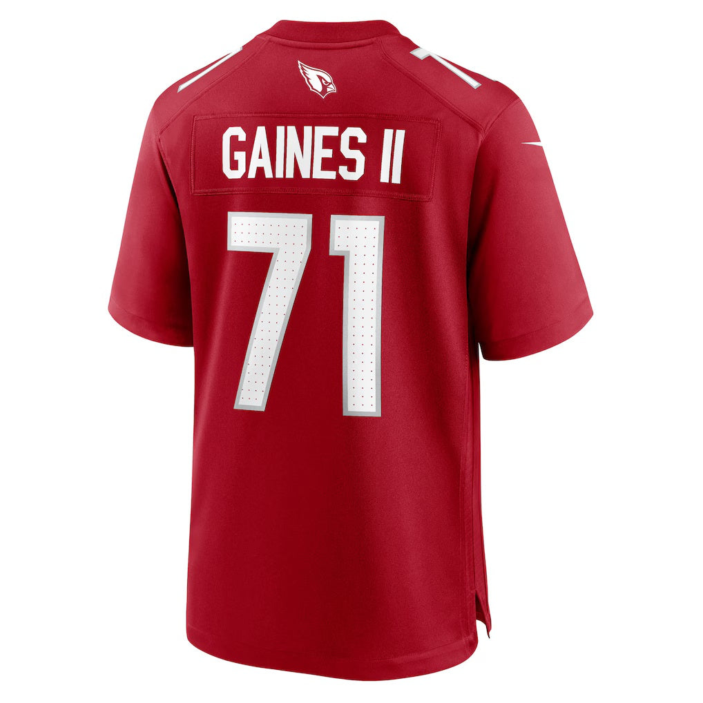 A.Cardinals #71 Jon Gaines II Cardinal HeidiMiller Team Game Jersey