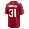 A.Cardinals #31 Emari Demercado Cardinal HeidiMiller Team Game Jersey