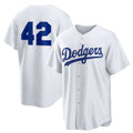 Los Angeles Dodgers #42 White HeidiMiller Home 2025 Jackie Robinson Day Replica Jersey