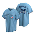 Toronto Blue Jays #26 Matt Chapman Light Blue HeidiMiller Cool Base Stitched Jersey