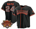 San Francisco Giants #24 Willie Mays Black HeidiMiller 2026 Alternate Stadium Stitched Jersey