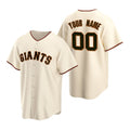 Custom San Francisco Giants Cream HeidiMiller Stitched Cool Base Home Jersey