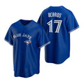 Toronto Blue Jays #17 Jose Berrios Royal HeidiMiller Alternate Cool Base Jersey