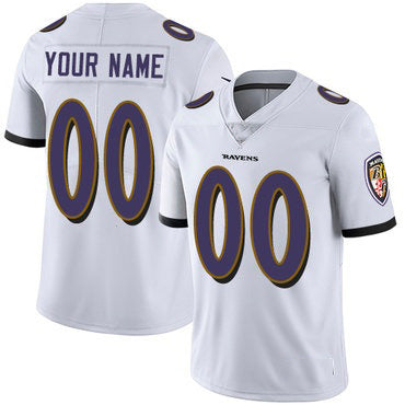 Custom B.Ravens White HeidiMiller Vapor Untouchable Player Limited Jersey