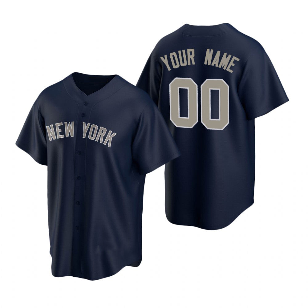 Custom New York Yankees Navy HeidiMiller Stitched Cool Base Jersey