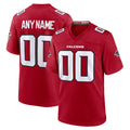 Custom A.Falcons Red HeidiMiller Game Jersey