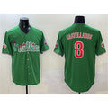 Philadelphia Phillies #8 Nick Castellanos Green HeidiMiller Phanatic Limited Stitched Jersey