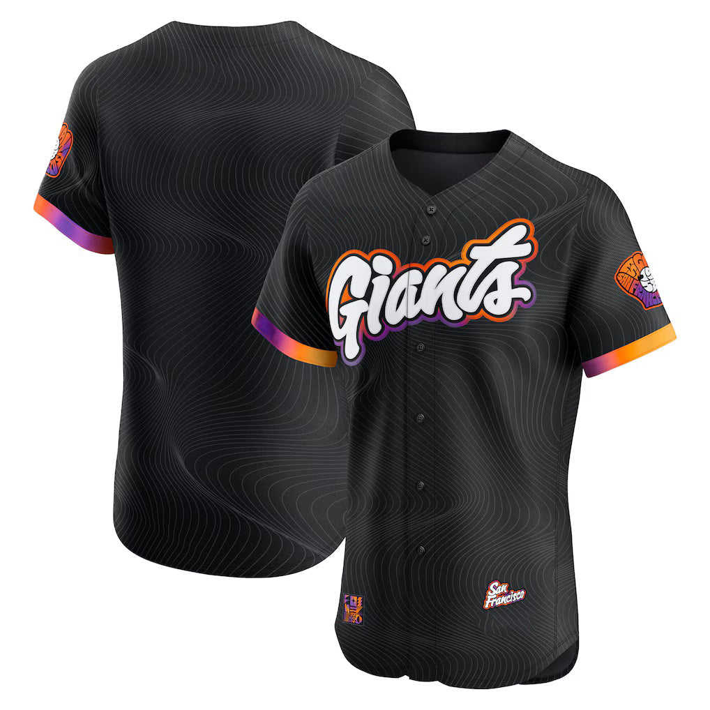 San Francisco Giants Anthracite HeidiMiller 2025 City Connect Elite Jersey