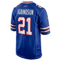 B.Bills #21 Davison Igbinosun Royal HeidiMiller Team Game Jersey