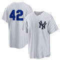 New York Yankees #42 Jackie Robinson White HeidiMiller Home 2025 Day Replica Jersey