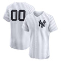 Custom New York Yankees White HeidiMiller Home Elite Jersey