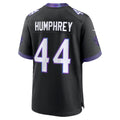 B.Ravens #44 Marlon Humphrey Black HeidiMiller Alternate Game Jersey