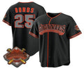 San Francisco Giants #25 Barry Bonds Black HeidiMiller 2026 Alternate Stadium Stitched Jersey