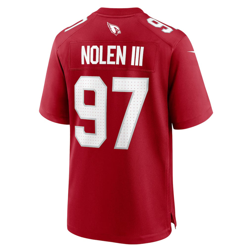 A.Cardinals #97 Walter Nolen Cardinal HeidiMiller 2025 Draft First Round Pick Game Jersey
